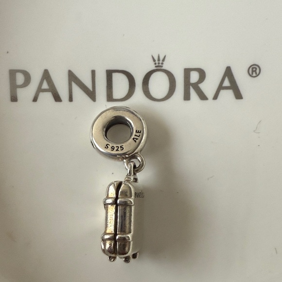 Pandora Silver Suitcase Charm - Picture 3 of 3